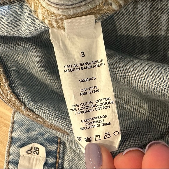 Garage Denim Light Wash Slouchy Jeans - Picture 7 of 8